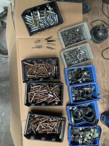 overzicht Cleco's en Adel clamps